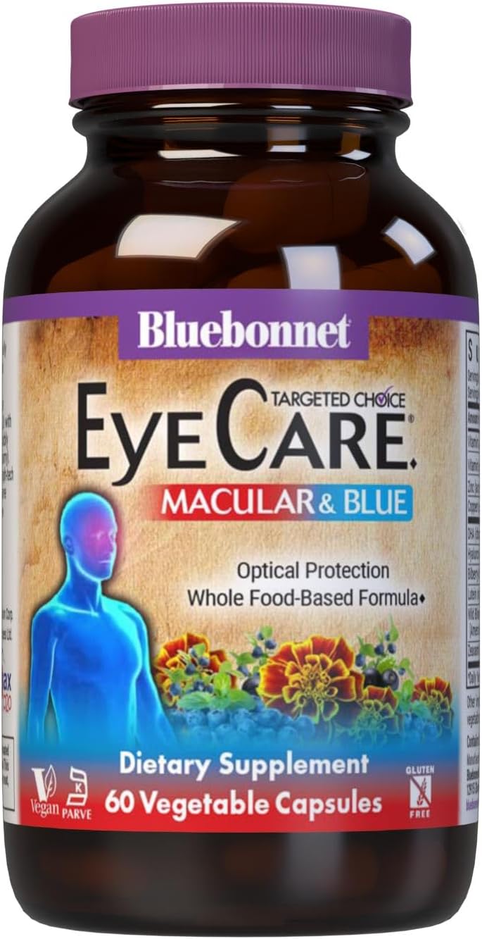 Bluebonnet Nutrition Targeted Choice Eye Care, Macular & Blue, Support