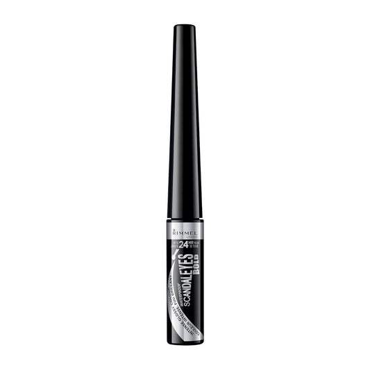 Rimmel Scandaleyes Liquid Liner, 001 Black, 0.37 uid