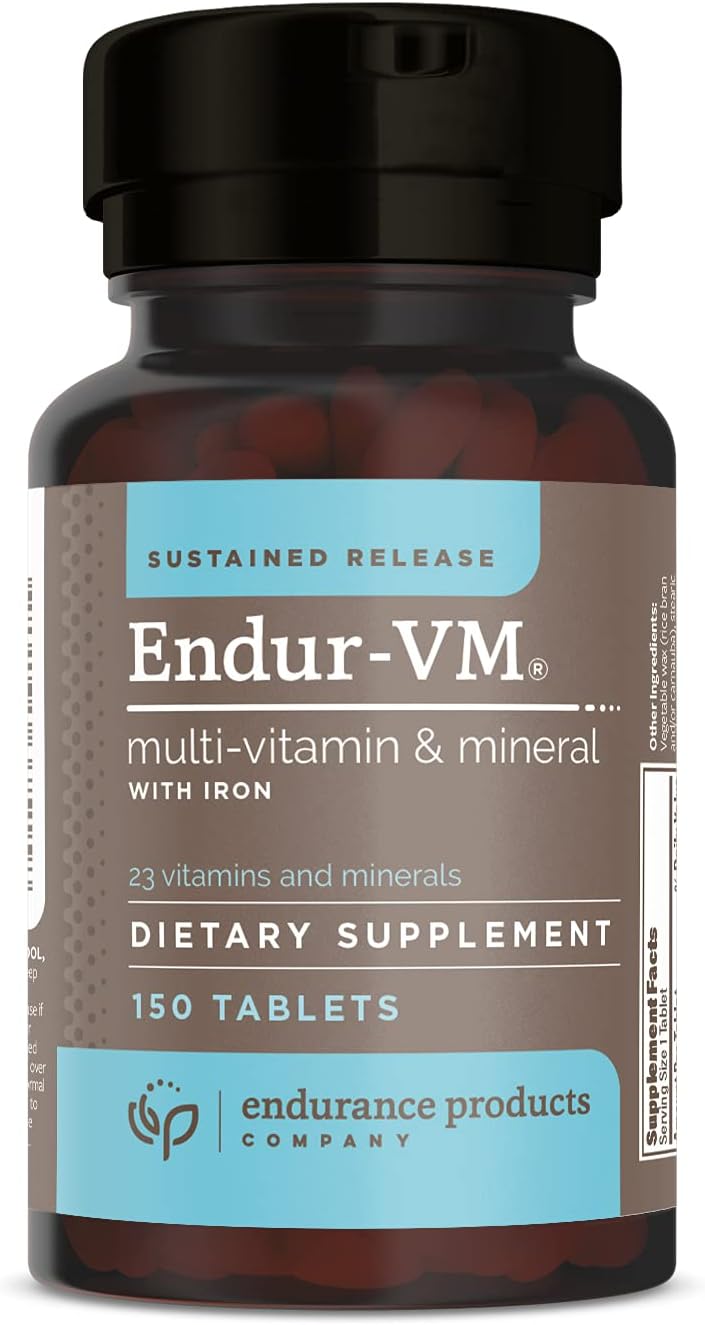 Endurance Products Endur -Vm With Iron, Daily Multi-Vitamin For Women