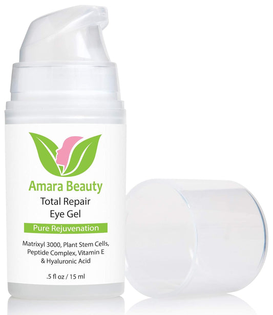 Eye Cream Gel for Dark Circles and Puffiness with Peptides & Hyaluronic Acid, 5 .