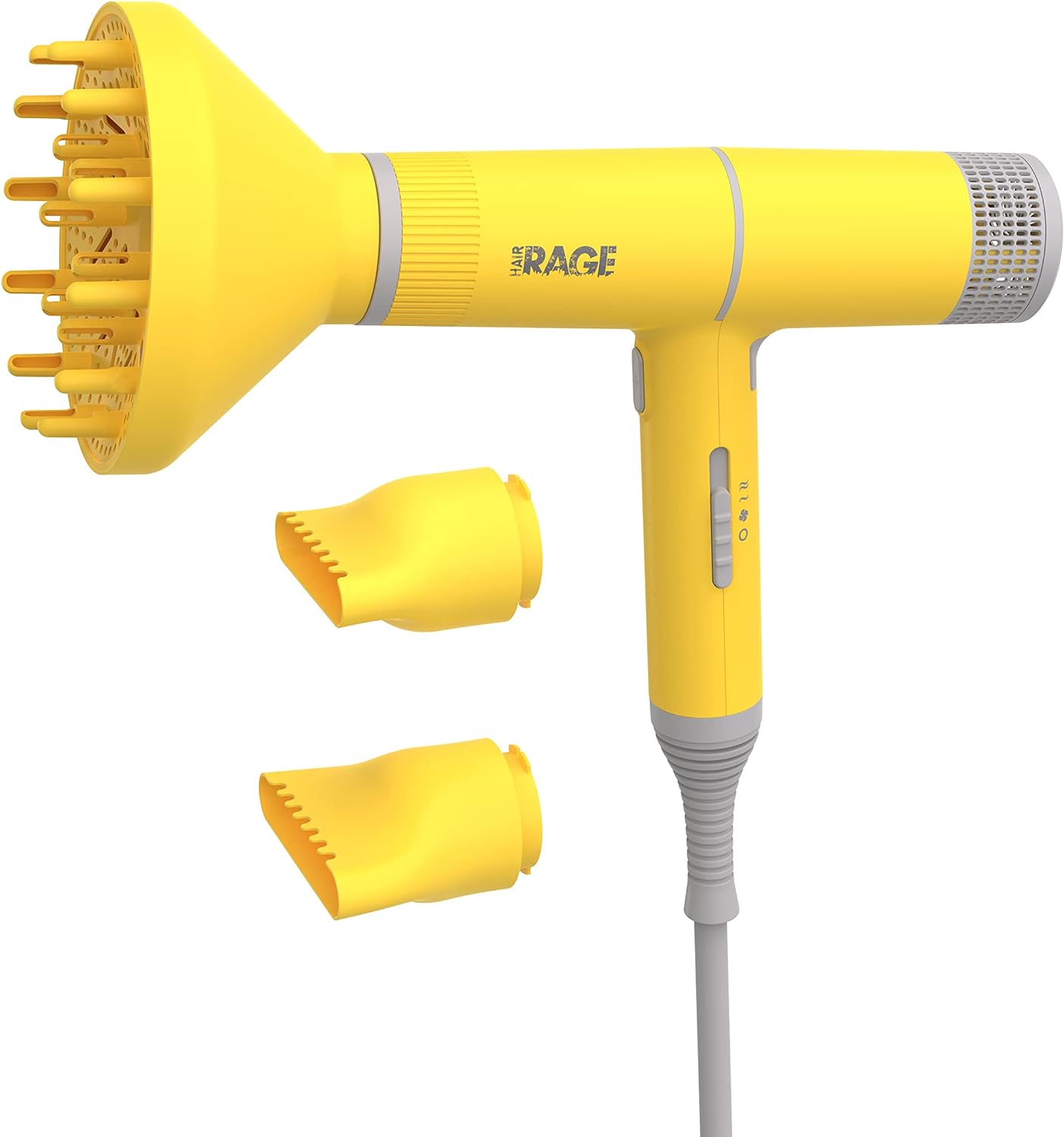 Hair Rage ChicAir -Blue Ionic Technology for Pro Performance Drying , Hair Dryer with Diffuser, Foldable Handle, Constant Temperature Hair Care Without Hair Damage