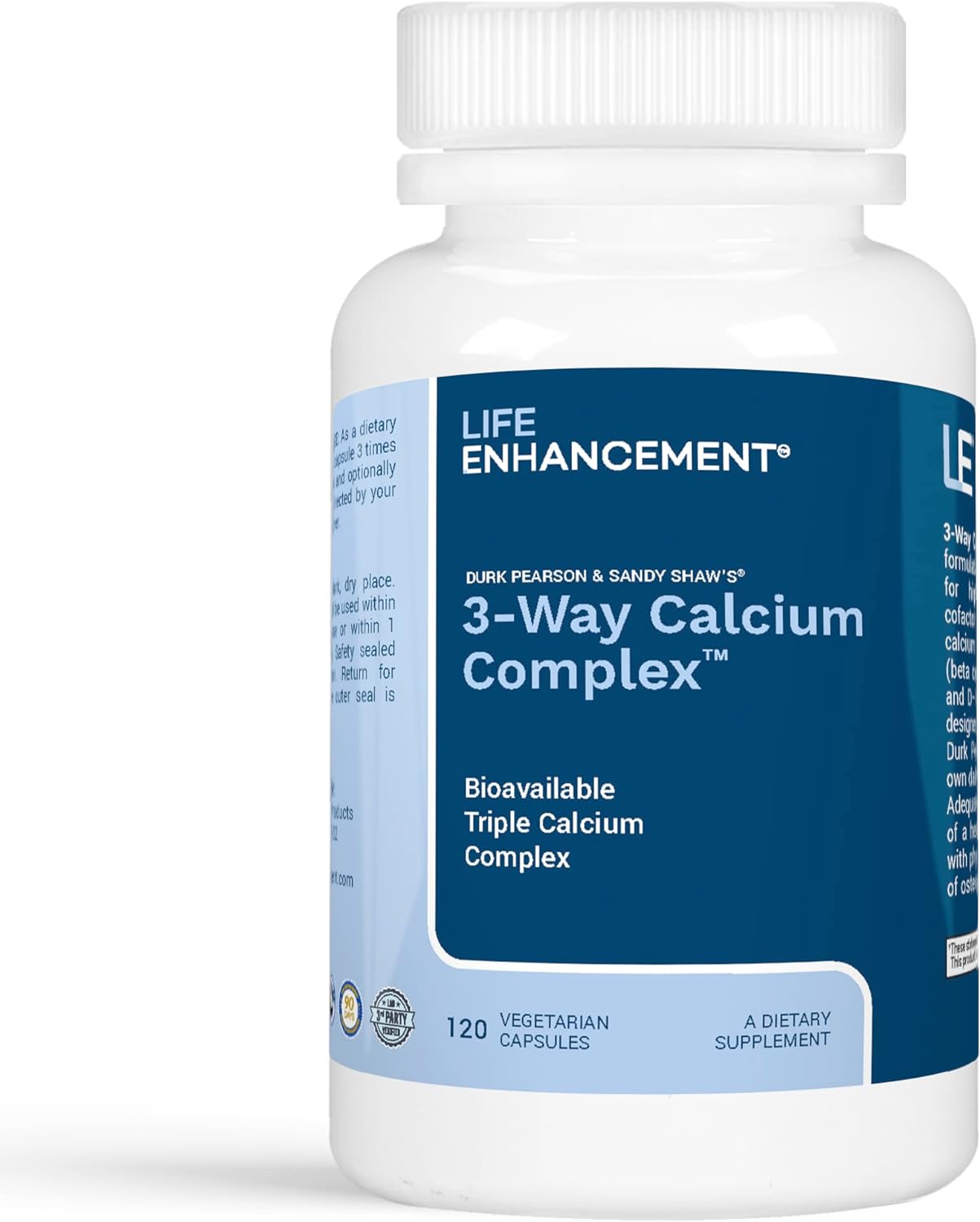 Life Enhancement 3-Way Calcium Complex | 275 mg Calcium, 2494 IU Vitam
