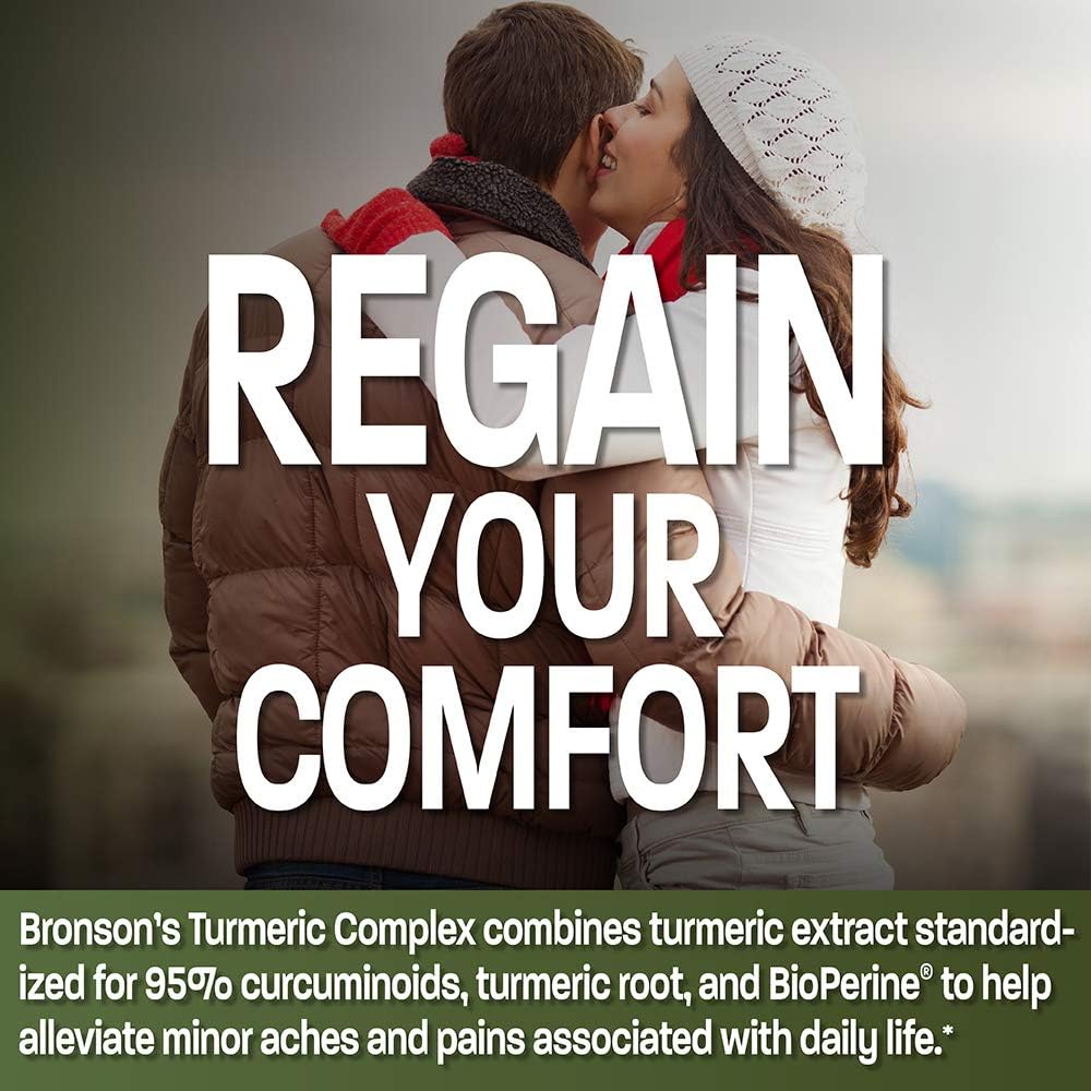 Turmeric Curcumin with BioPerine - High Potency Premium Joint Support 