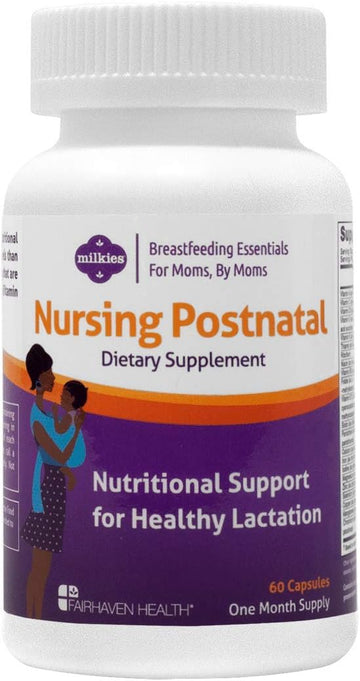 Milkies Fairhaven Health Nursing Postnatal Vegetarian Supplement for B