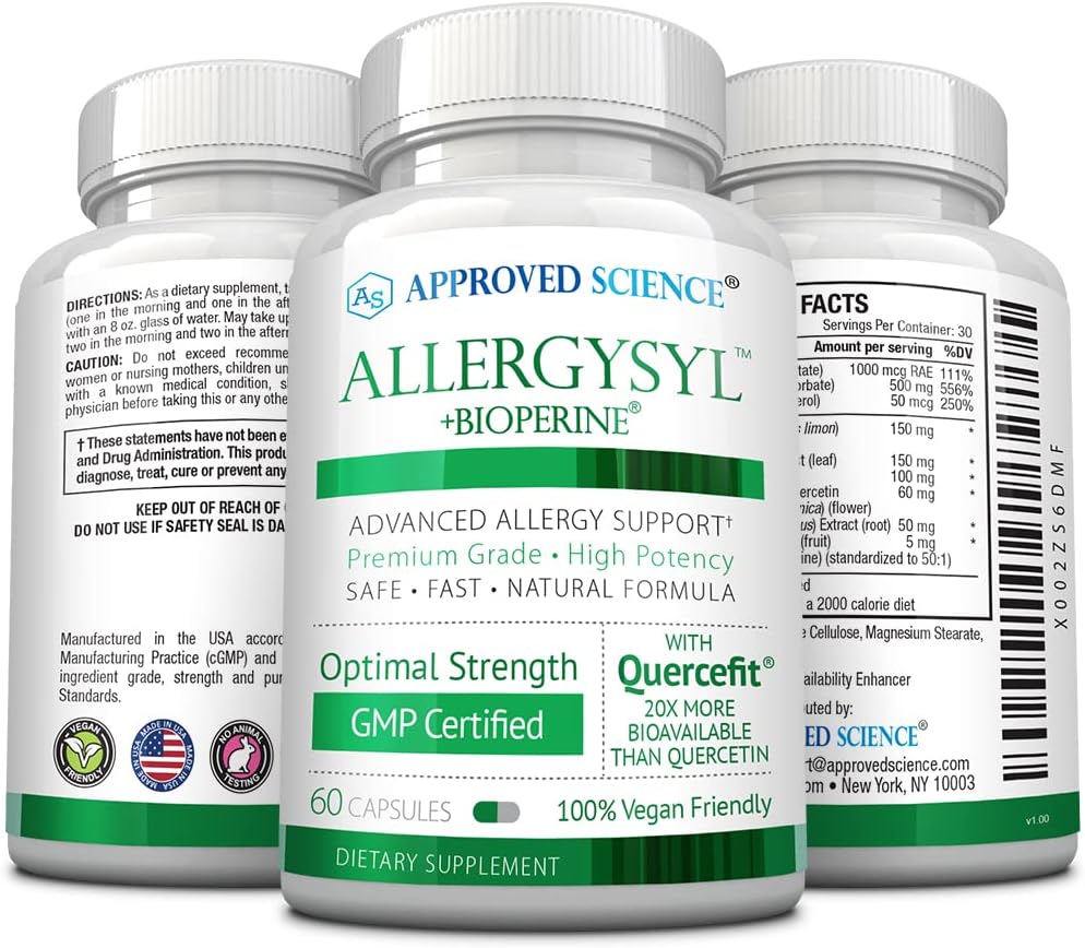 Approved Science Allergysyl - Lower Intensity of Seasonal Allergies, B