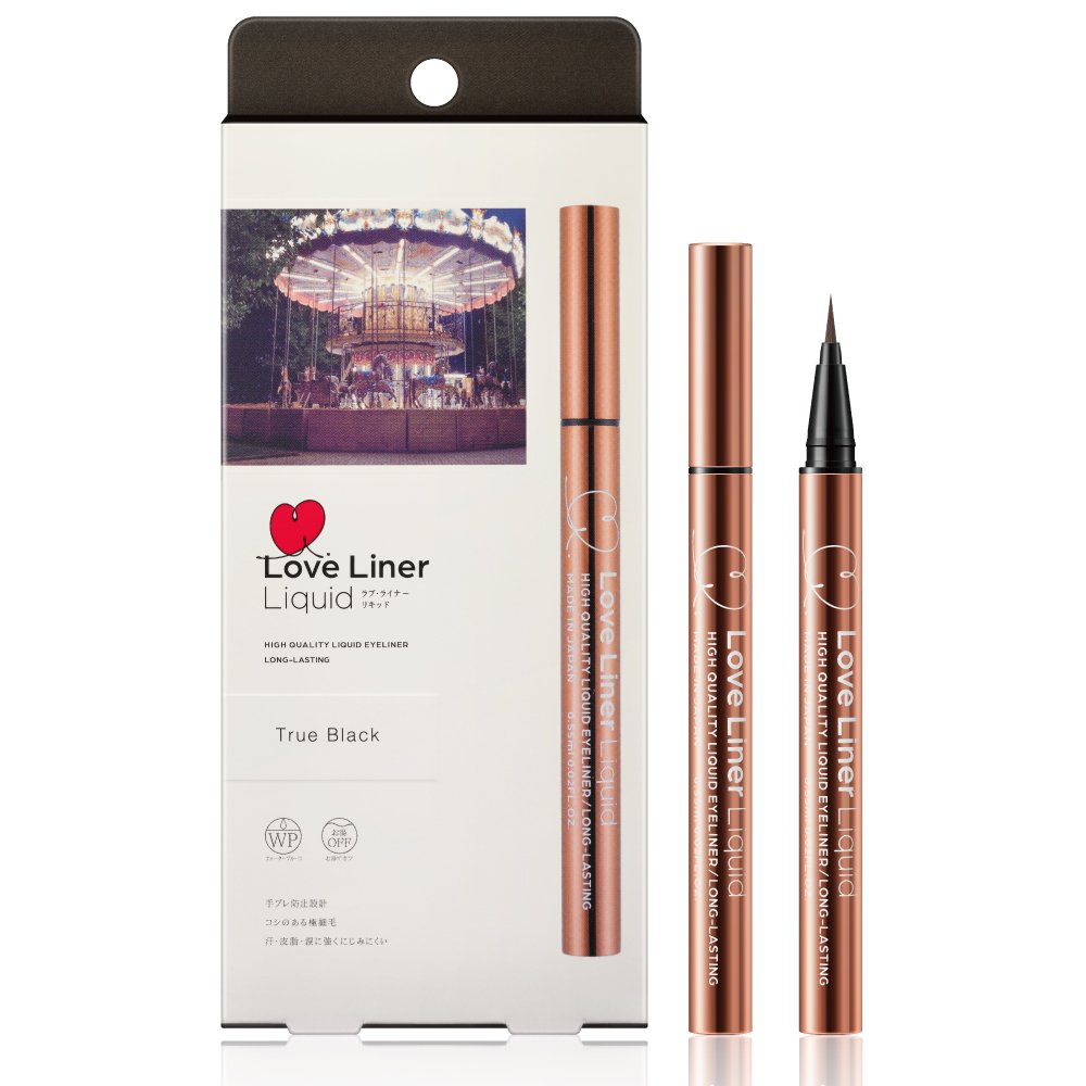 MSH Love Liner Liquid Eyeliner - True Black Women Eyeliner 0.02