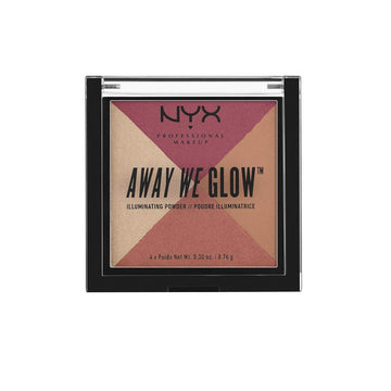 NYX Nyx cosmetics away we glow illuminating powder sunset blvd