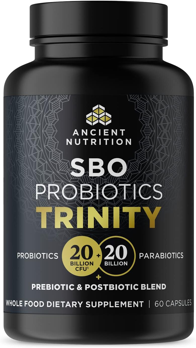 Ancient Nutrition Sbo Probiotic Trinity Daily Care, Probioti