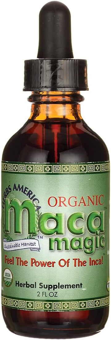 Maca Magic: 100% Organic Liquid Extract (2oz) Peruvian Premium Grade M