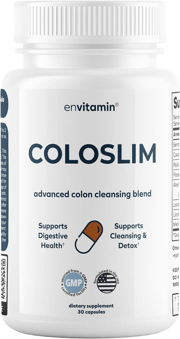 Coloslim - Gental Colon Cleanse For Digestive Health & Gut Flora