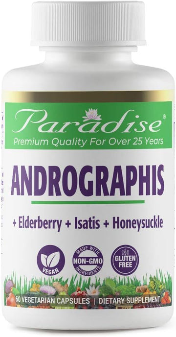 Paradise Herbs Andrographis, Elderberry, Isatis, Honeysuckle
