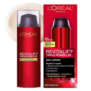 L'Oreal, Revitalift Day Lotion SPF30, 1.7