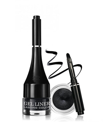 Belor Design Waterproof Gel Eyeliner Lasting Color, Color 1 (Black)