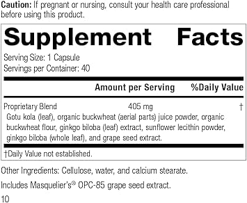 Standard Process Ginkgo Synergy - Whole Food Mental Clarity, Brain Hea
