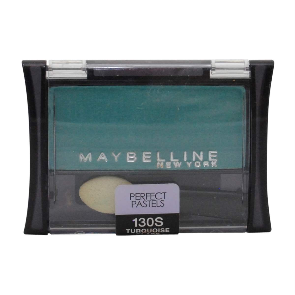 Maybelline New York Expert Wear Eyeshadow Singles, 130s Turquoise Glass Perfect Pastels, 0.09  (3 Pack)