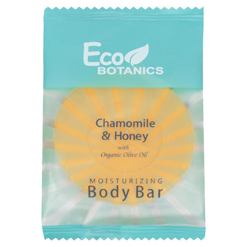 Eco Botanics Travel-Size Hotel Body Bar Soap, 0.89  (Case of 100)