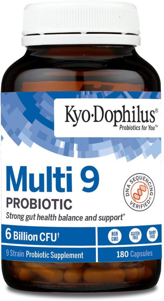 Kyolic Kyo-Dophilus Multi-9 Probiotic, For Strong Gut Health Balance a8.48 Ounces