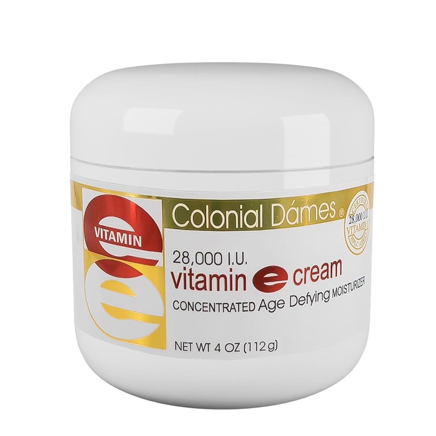 Colonial Dames Concentrated Vitamin E Moisturizing Cream 28,000 I.U. F