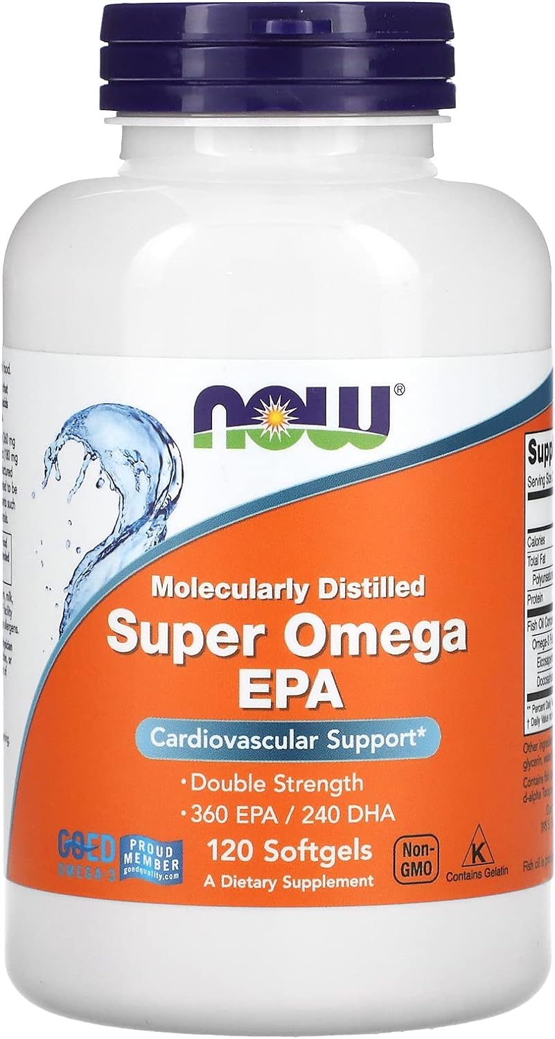 Now Foods Super Omega EPA, 120 Softgels