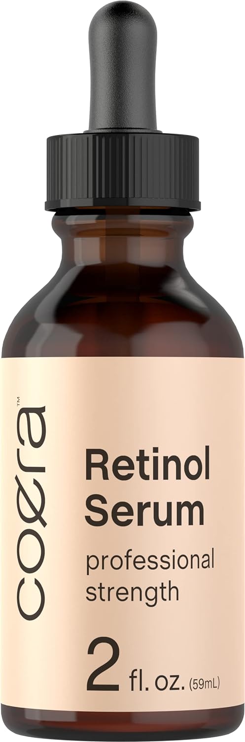 Retinol Serum for Face | 2   | Professional Strength Formula | Free of Parabens & Fragrances