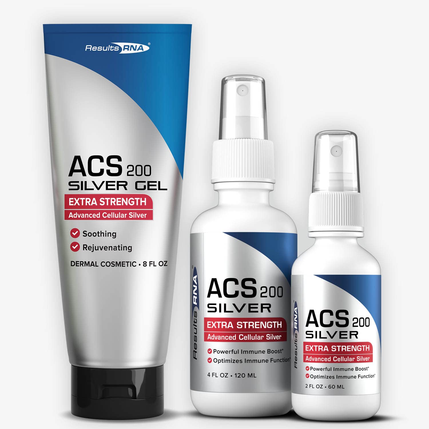 Results Rna Acs 200 Colloidal Silver 2-4 Ounce | Gel Extra S