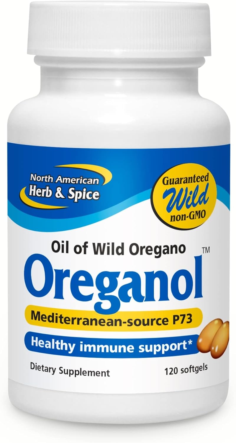 NORTH AMERICAN HERB & SPICE Oreganol P73 - 120 Softgels - Immune Syste