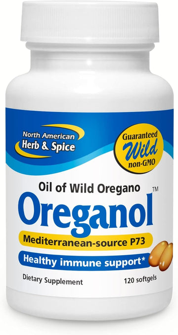 NORTH AMERICAN HERB & SPICE Oreganol P73 - 120 Softgels - Immune Syste