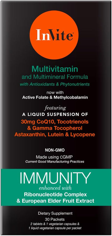 Invite Health Immunity Multivitamin - Comprehensive Daily Multivitamin