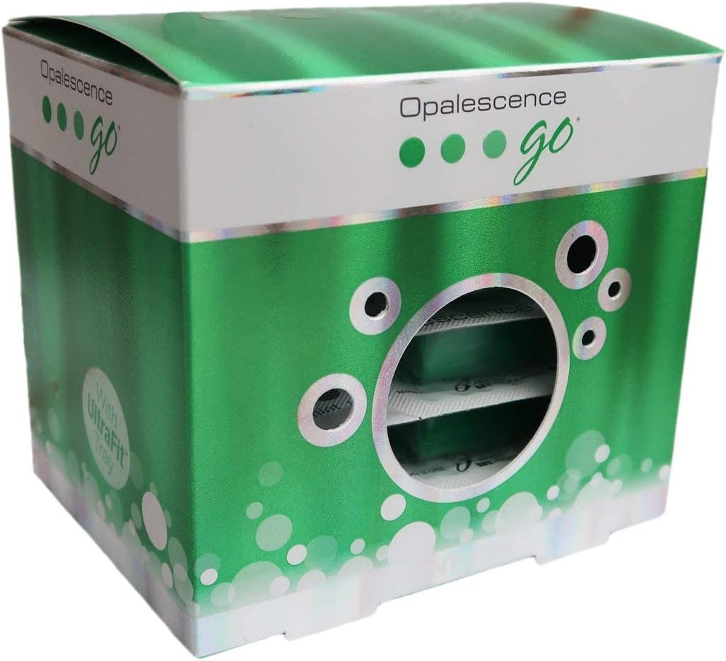 Opalescence Go 15% Teeth Whitening Trays (4 pack, Mint avor, Boxed)