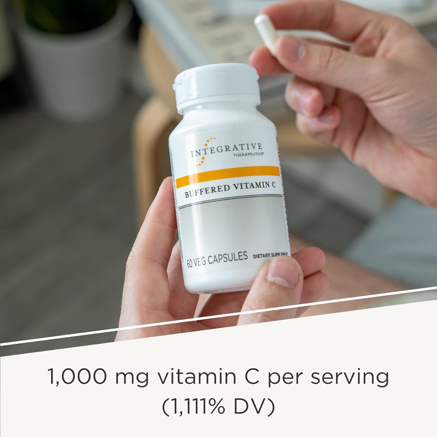 Integrative Therapeutics Buffered Vitamin C Capsules 1,000 mg - Immune