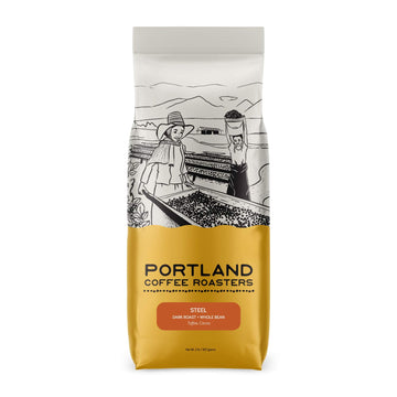 Steel Espresso Blend from Portland Coffee Roasters - - WHOLE BEAN