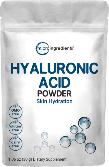 Hyaluronic Acid Serum Powder, High Molecular Weight, Cosmetics Grade,