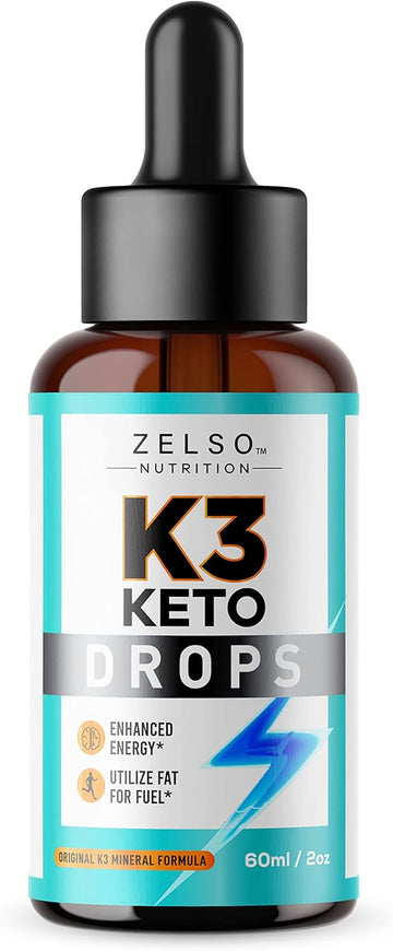 K3 Keto Drops for Weight Loss - Fat Burner & Metabolism Booster | Advanced Keto Carb Blocker & Appetite Suppressant | Lo