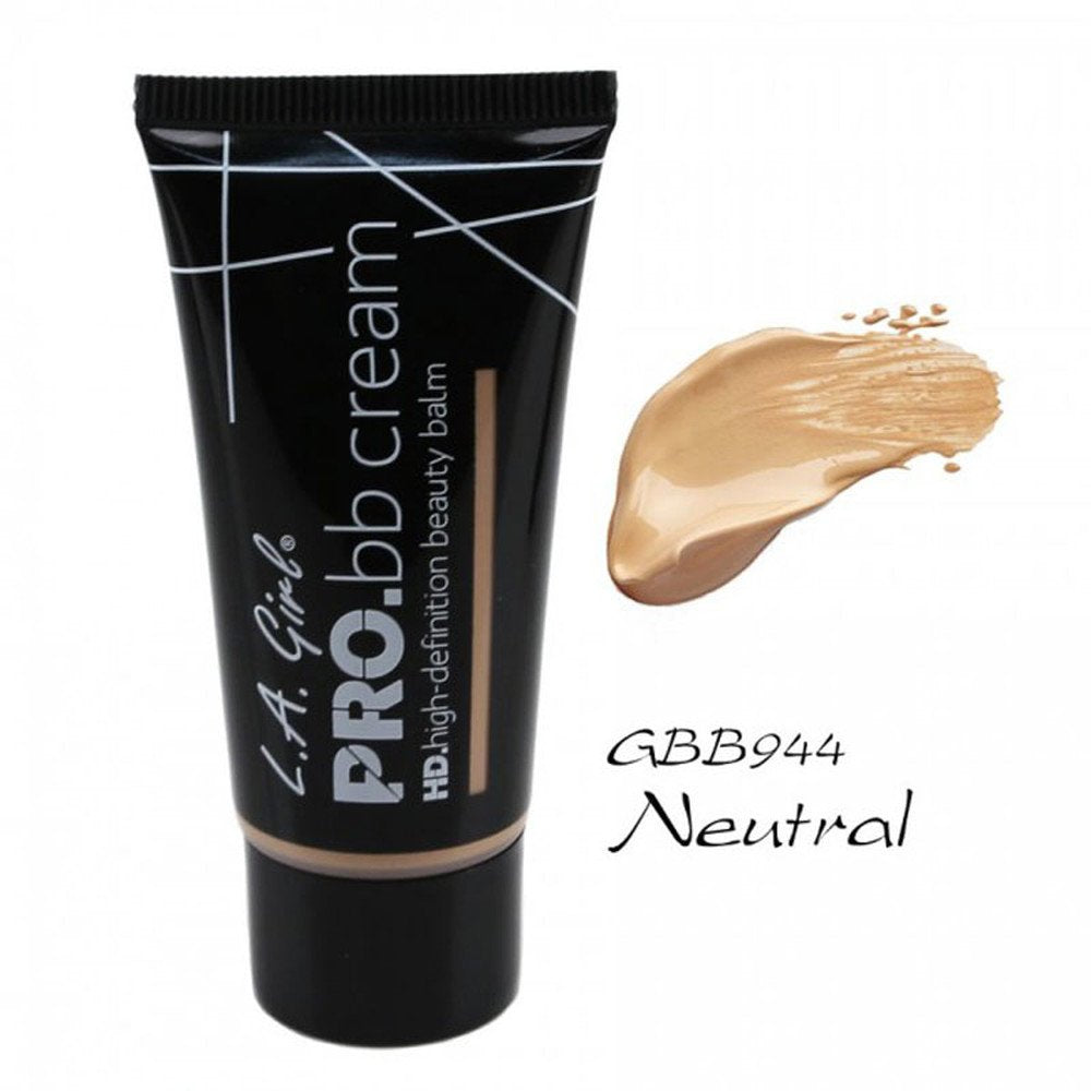 L.A. Girl Pro BB Cream HD Beauty Balm, Neutral, 1 fl. Oz