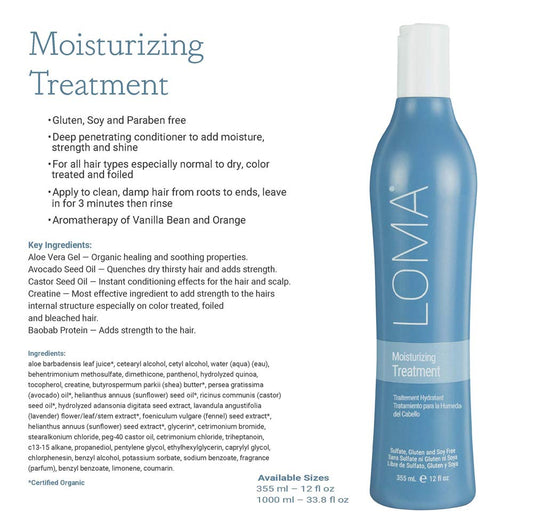 Loma Moisturizing Treatment, 33.8   (Pack of 1)