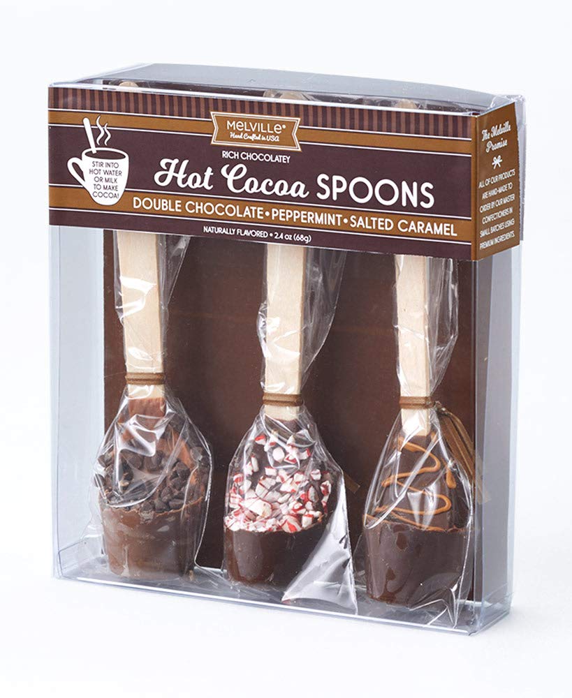 Hot Cocoa Maker Spoons 3 Spoon Set (Variety)