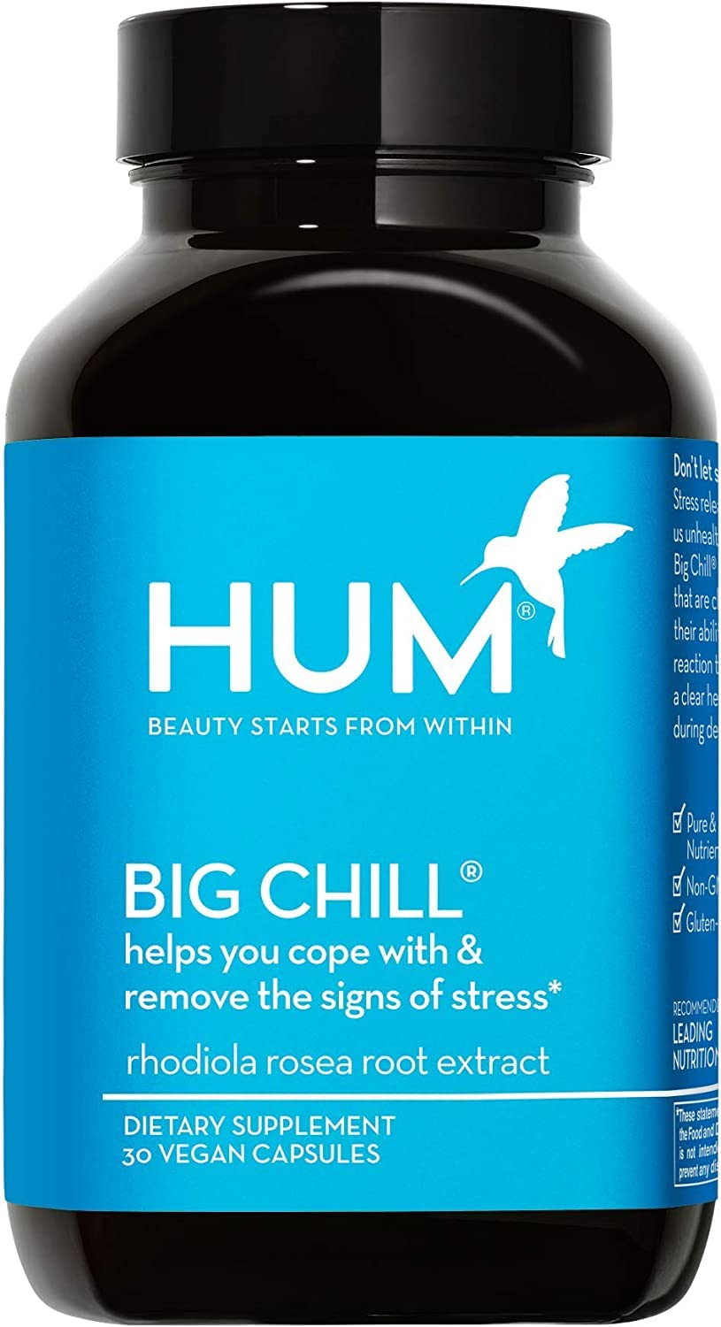 HUM Big Chill - Calming Supplement with Rhodiola Rosea for Stress & Mo