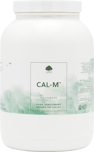 Cal-M Powder | 1kg tub | Calcium & Magnesium Blend with Cider Vinegar 1.1 Kilo Grams