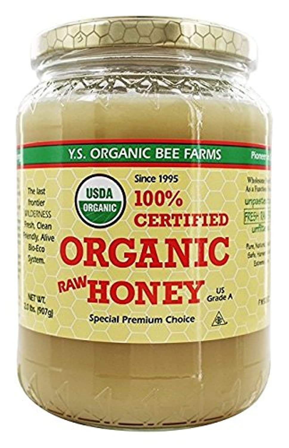  Ys Eco Bee Organic Honey 2 Pounds : Grocery & Gourmet Food