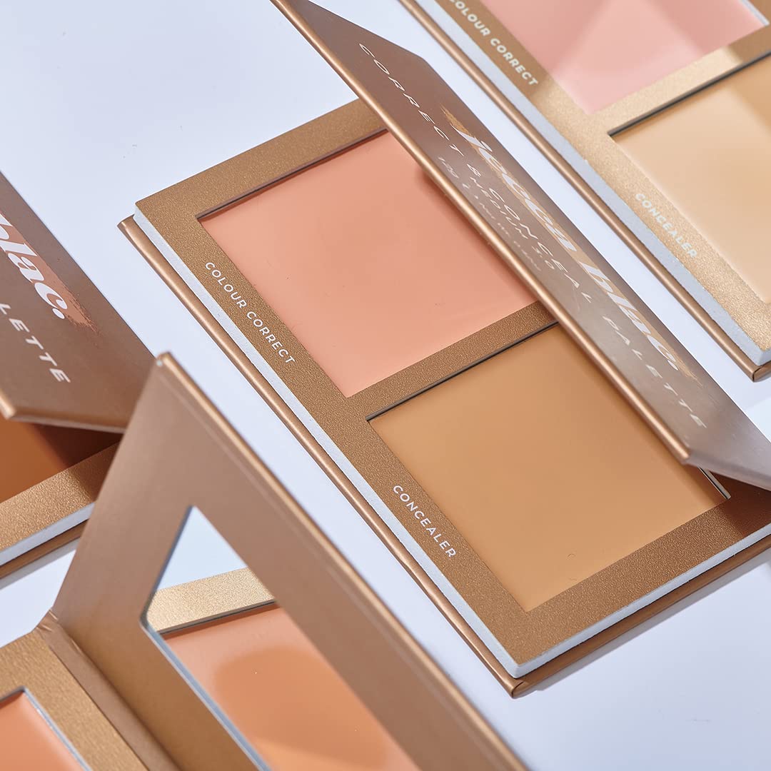 Jecca Blac Correct and Conceal Medium Coverage Palette, Ligh