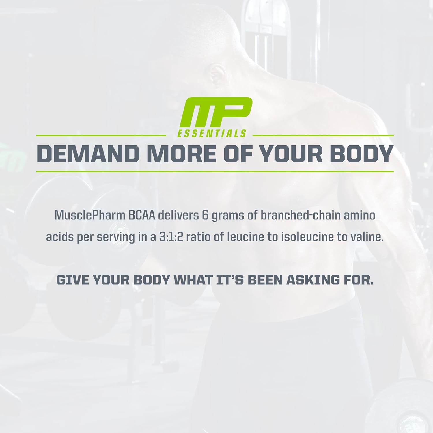 MusclePharm Essentials BCAA, Blue Raspberry - 30 Servings