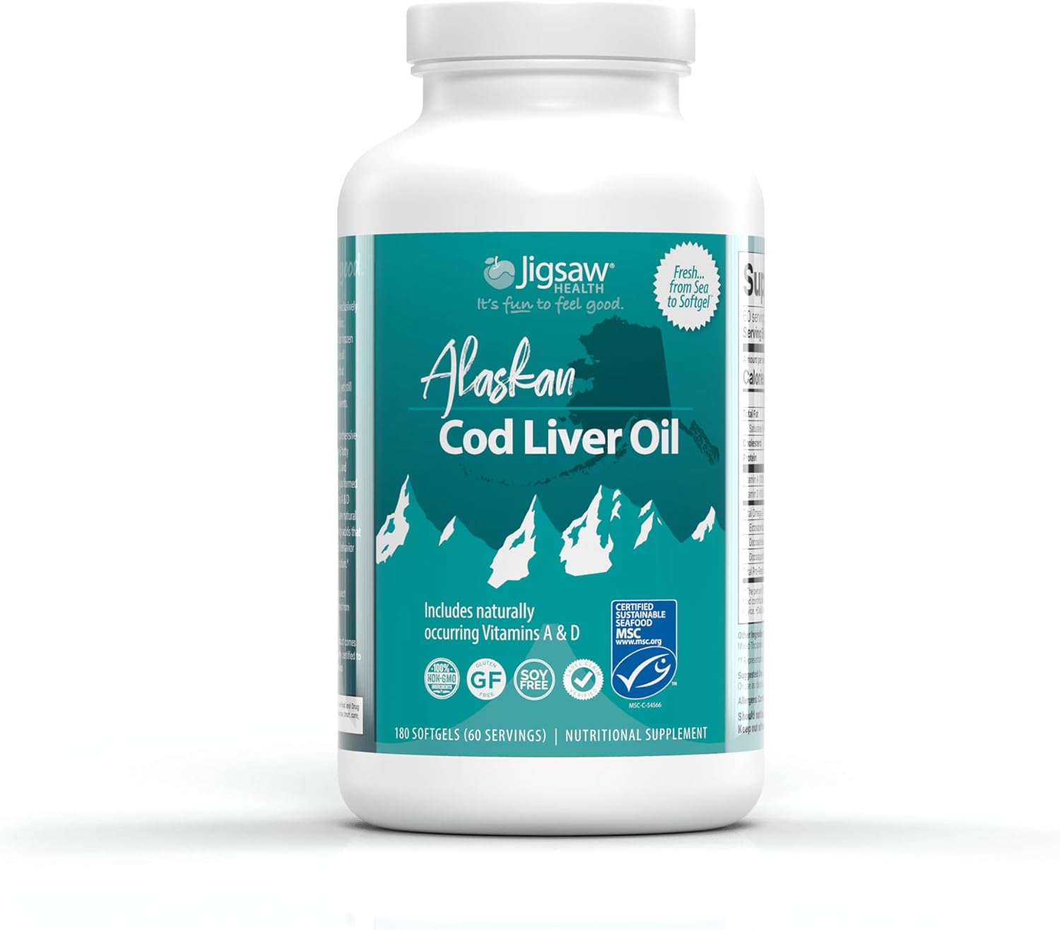 Jigsaw Alaskan Cod Liver Oil? Softgels