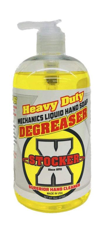 STOCKER X (16 .) Heavy Duty Mechanics Hand Soap Cleaner Degreaser - Industrial Strength