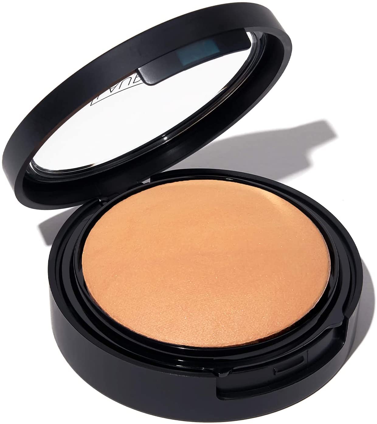 LAURA GELLER NEW YORK Baked Double Take Powder Foundation - Golden Medium - Buildable Medium to Full Coverage - Matte Finish