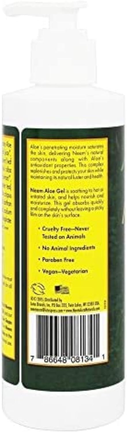 NEEMAURA Aloe Gel, 8 Fluid Ounce