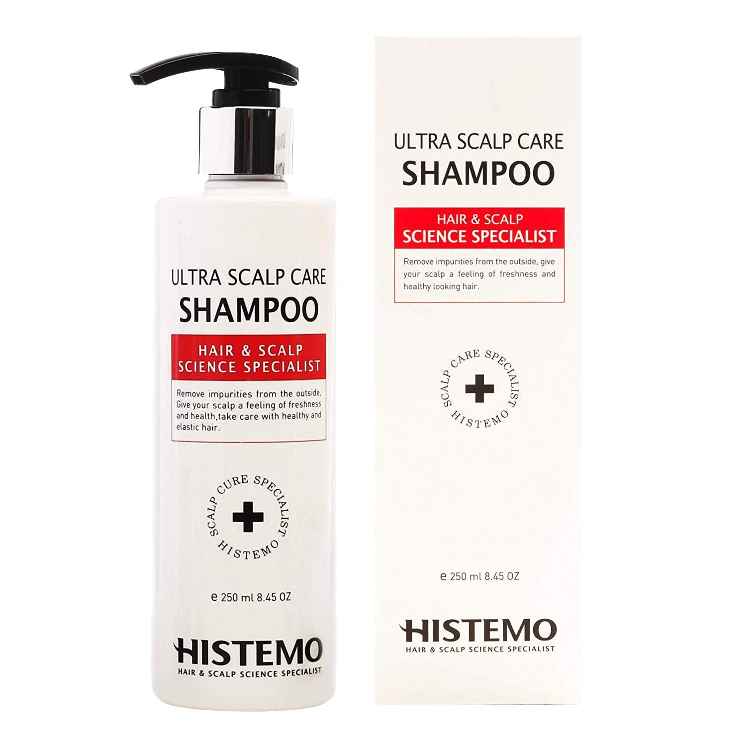Histemo Ultra Scalp Care Shampoo, DHT Blocking Hair Restoration, Promote Hair Growth with Biotin & Prevent Hair Loss, for Men & Women with Oily Scalp or Colored Treated Hair (8.45 )
