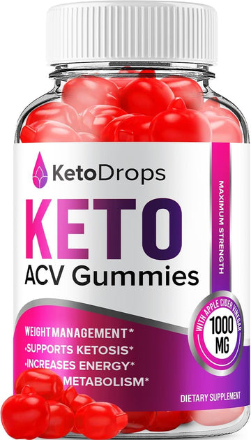 Keto Drops ACV Gummies - Drops Keto Plus ACV Advanced Formula Weight G