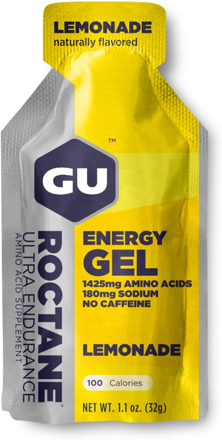 GU Energy Roctane Ultra Endurance Energy Gel, 24-Count, Lemonade1.7 Pounds