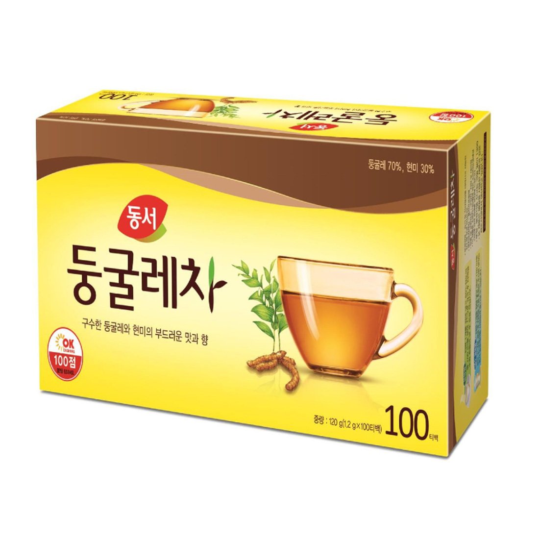 Korea Herb TEA Dongsuh Brown Solomon's Seal Tea bags 100