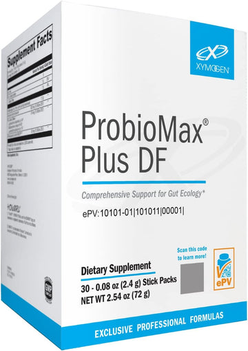 XYMOGEN ProbioMax Plus DF - Probiotic Powder Supplement - Dairy Free P4.64 Ounces